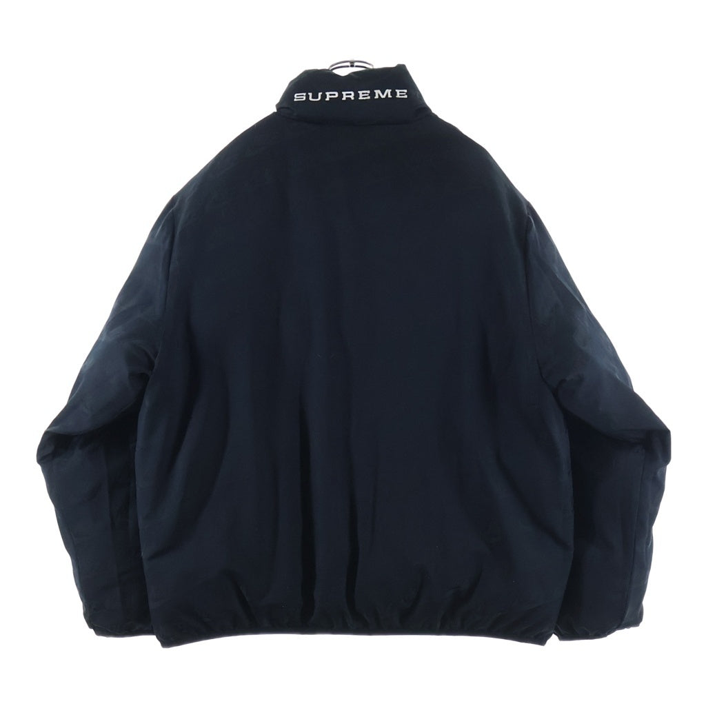 SUPREME(シュプリーム) 21SS × NIKE Reversible Puffy Jack ナイキ リバーシブル パフィー ジップアップ ダウンジャケット ブラック DB0494-010