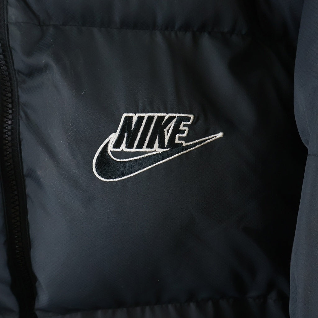 SUPREME(シュプリーム) 21SS × NIKE Reversible Puffy Jack ナイキ リバーシブル パフィー ジップアップ ダウンジャケット ブラック DB0494-010