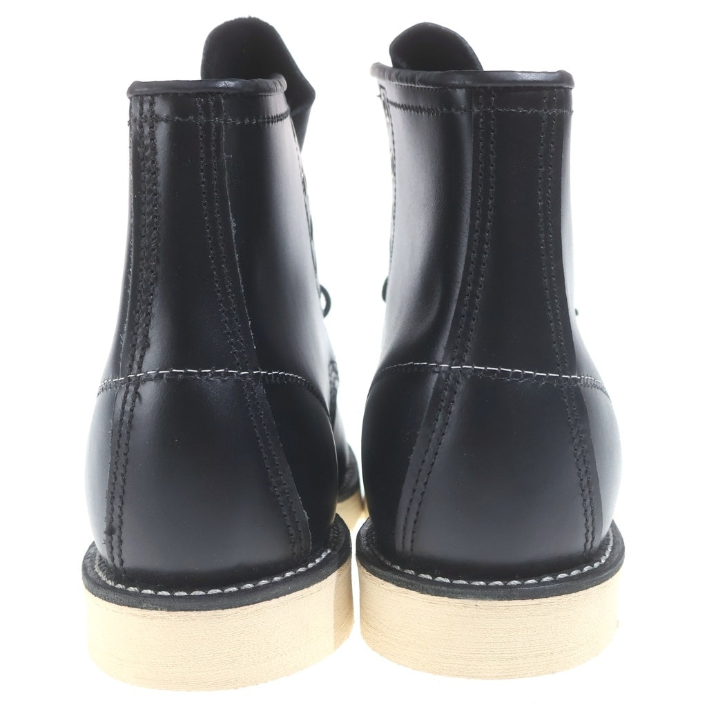 RED WING(レッド ウイング) 2018年製 6INCH CLASSIC MOC TOE BOOTS IRISH SETTER 8179 犬タグ アイリッシュセッター モックトゥ ハイカットレザーブーツ ブラック
