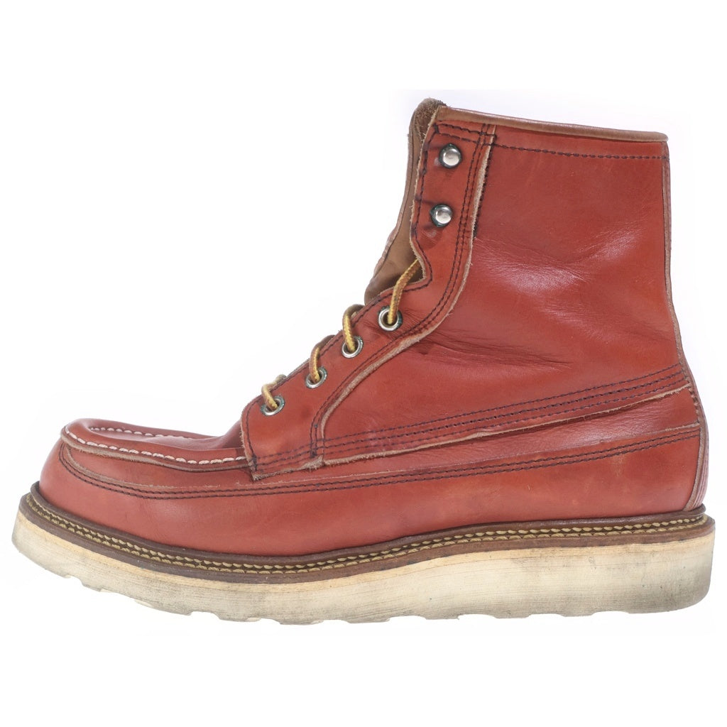 RED WING(レッド ウイング) 2004年製 50th 6INCH CLASSIC MOC TOE BOOTS IRISH SETTER 1951 50周年モデル 犬タグ アイリッシュセッター モックトゥ ハイカットレザーブーツ ブラウン