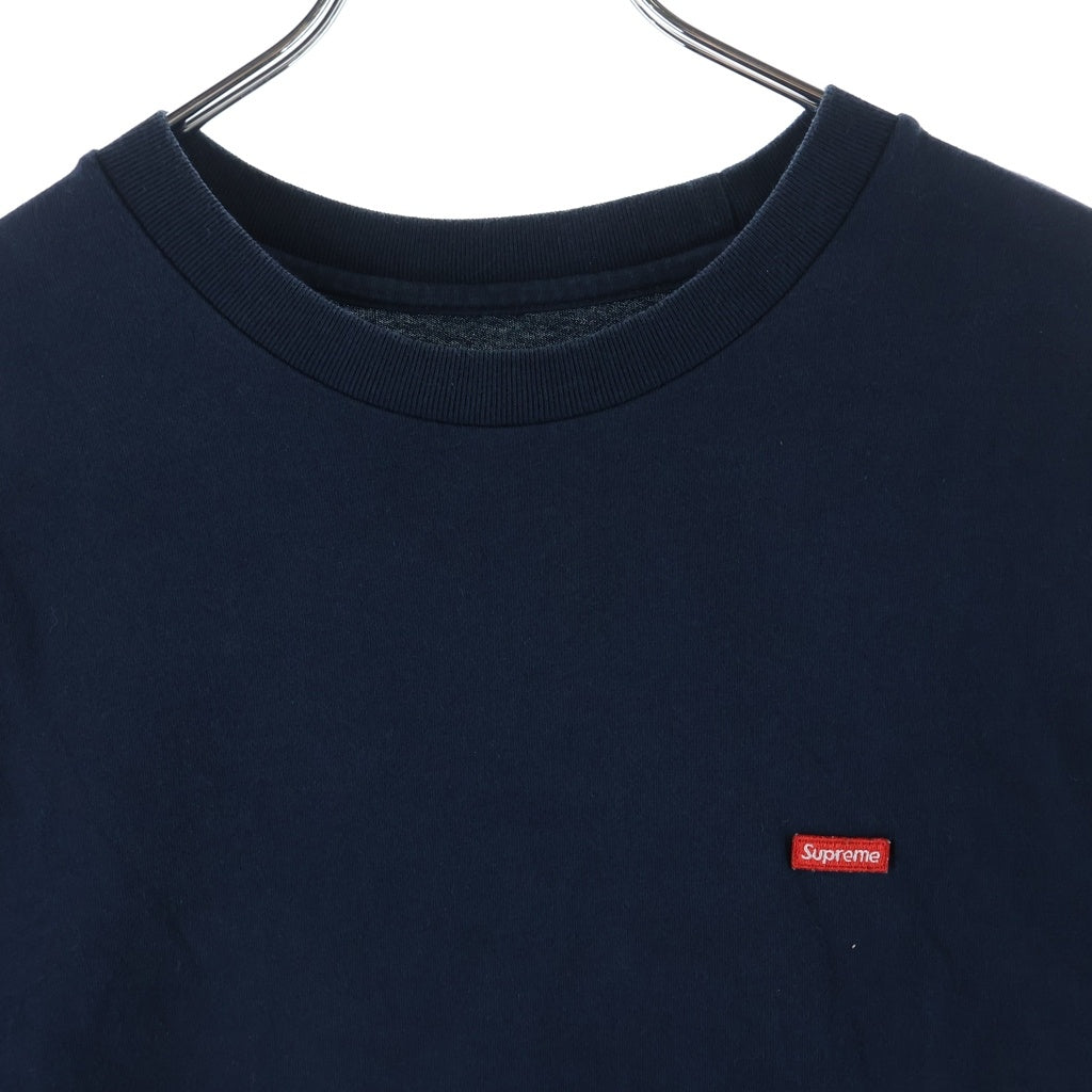 SUPREME(シュプリーム) 25SS Small Box Tee スモールボックス ロゴ クルーネック 半袖Tシャツ カットソー ネイビー