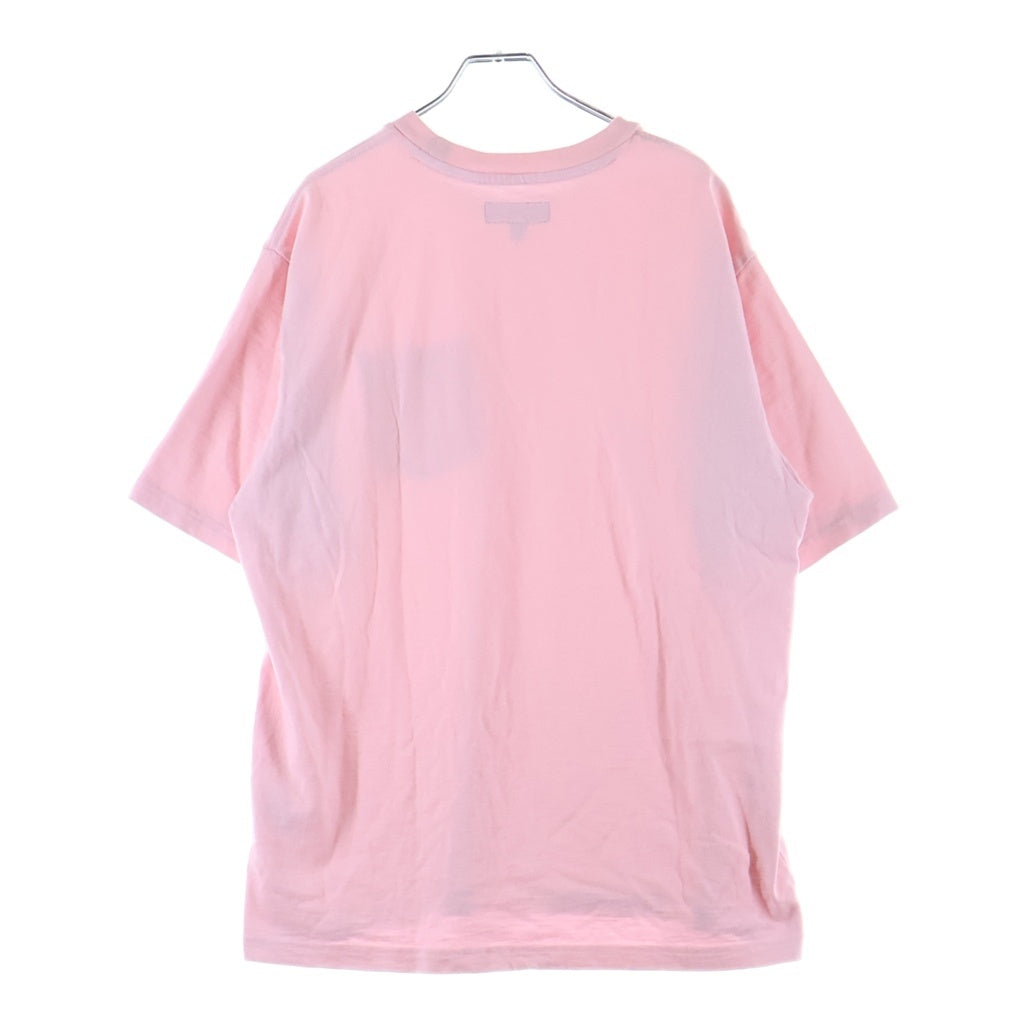 SUPREME(シュプリーム) 25SS S/S Pocket Tee フロントロゴエンブロイダリー クルーネック 半袖ポケットTシャツ カットソー ピンク