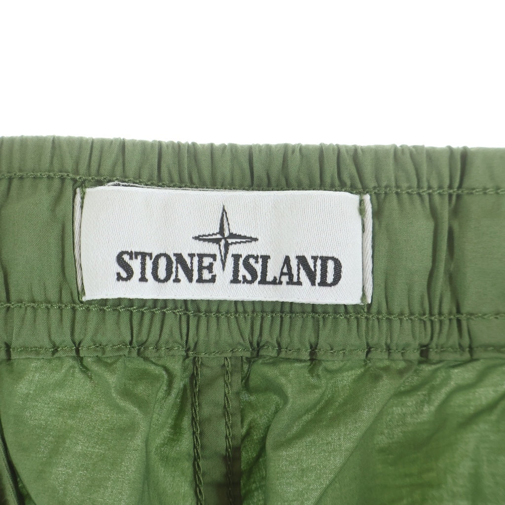 STONE ISLAND(ストーンアイランド) TYPE RE-T Cargo Pants ロゴワッペン付き カーゴパンツ カーキ 761531303