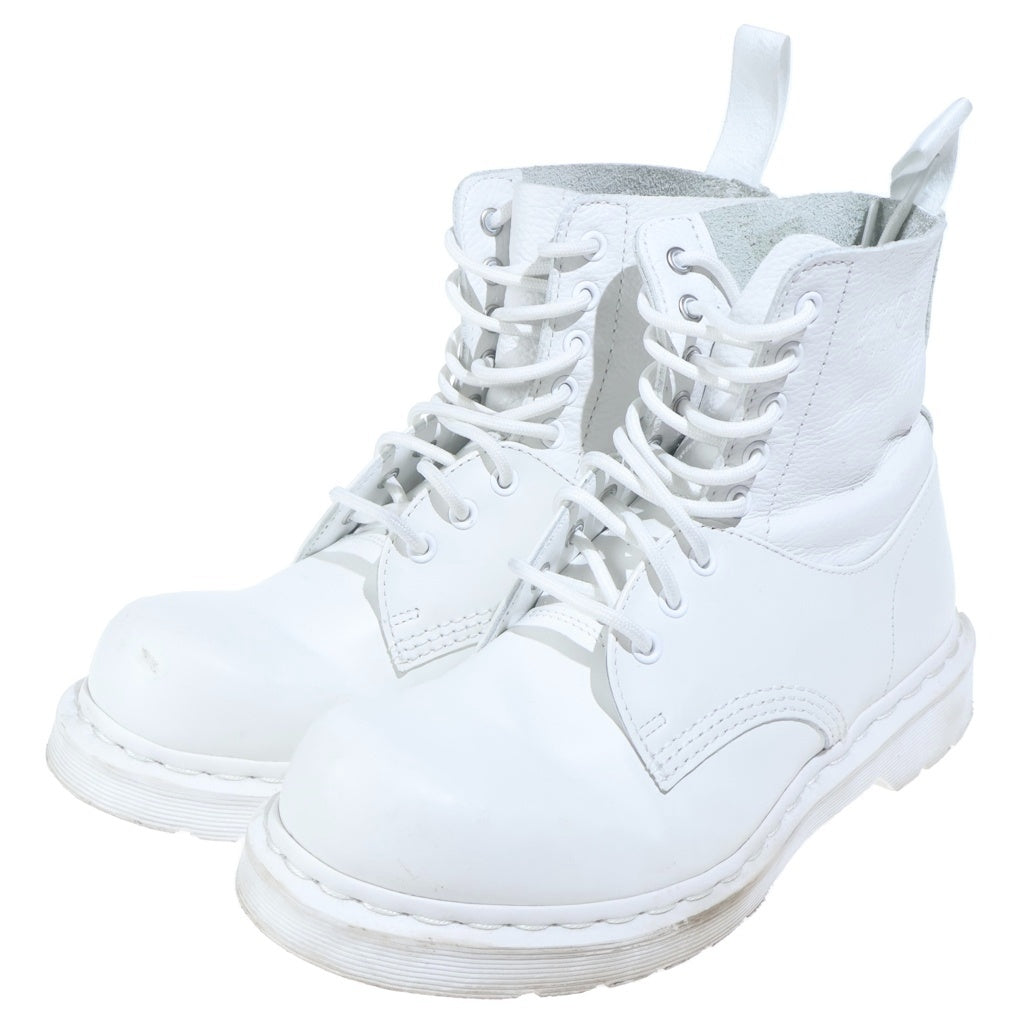 Dr.Martens(ドクターマーチン) ×MM6 Maison Margiela 1460 TWIST エムエムシックス メゾンマルジェラ 8ホール レザーブーツ ホワイト