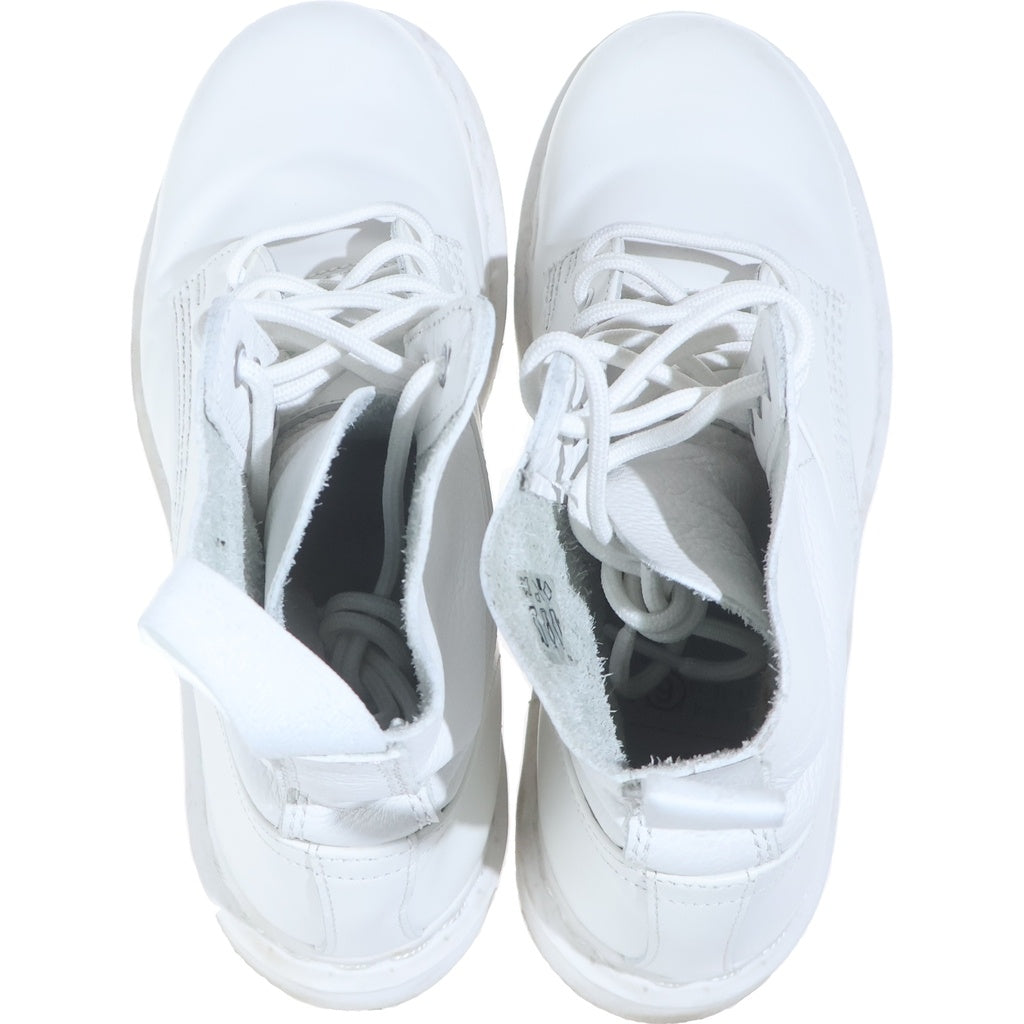 Dr.Martens(ドクターマーチン) ×MM6 Maison Margiela 1460 TWIST エムエムシックス メゾンマルジェラ 8ホール レザーブーツ ホワイト