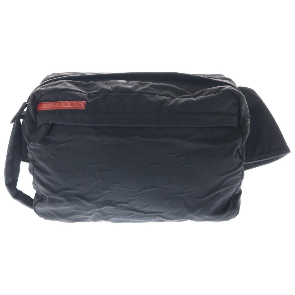 PRADA SPORT(プラダ スポーツ) TELA TECNICA テラ テクニカ ナイロン ウエストポーチバッグ ブラック B9126E レディース