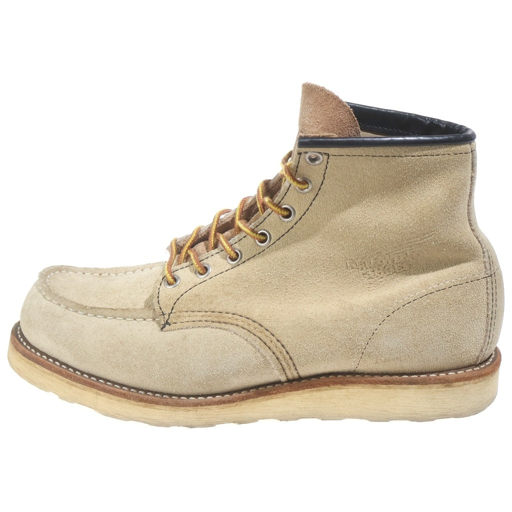 RED WING(レッド ウイング) 2008年製 6INTH CLASSIC MOC クラシックモック ハイカットシューズ レースブーツ スウェード ベージュ 8173