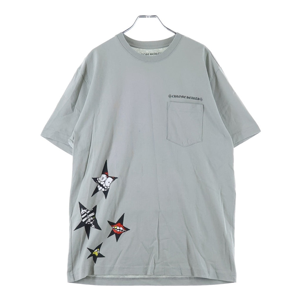 CHROME HEARTS(クロムハーツ) ×MATTY BOY PPO SUGGEST SPACE GRY S/S Tee マッティボーイ プリント クルーネック半袖Tシャツ カットソー グレー