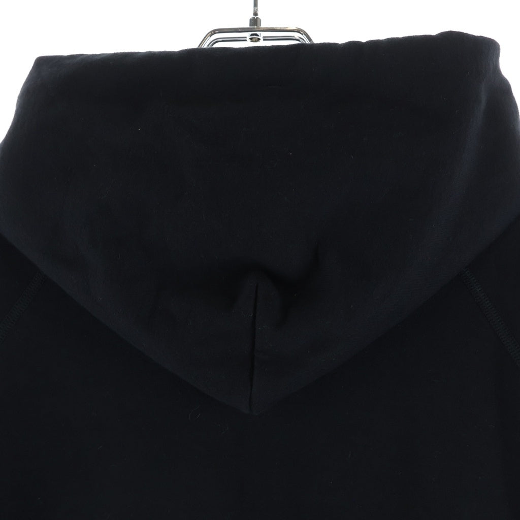 CHROME HEARTS(クロムハーツ) SWTSHRT HD 2ZIP バッククロスパッチ付き ダブルジップアップパーカー フーディ ブラック レディース