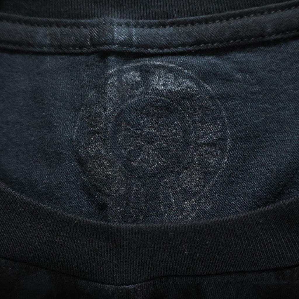 CHROME HEARTS(クロムハーツ) Graveyard Cemetery Cross S/S Tee グレイブヤードセメタリークロス半袖Tシャツ ブラック