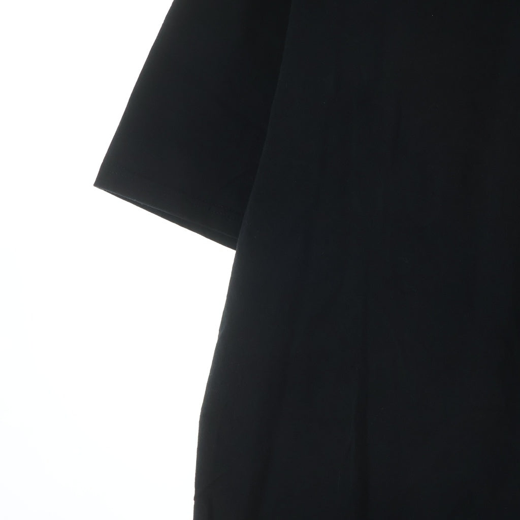 STUSSY(ステューシー) Seoul Limited ストックロゴ ソウル限定 ロゴプリント クルーネック半袖Tシャツ カットソー ブラック