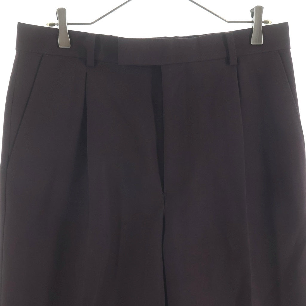 WACKO MARIA(ワコマリア) 22AW PLEATED TROUSERS プリーツド