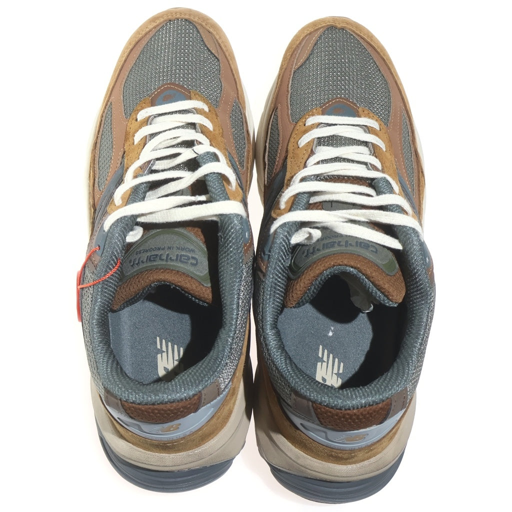 New Balance(ニューバランス) ×Carhartt WIP 990V6 Workwear カーハート ワークウェア ローカットスニーカー ブラウン US10/28cm M990CH6