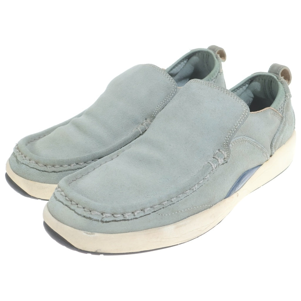 VISVIM(ヴィスヴィム) 01AW TWONBLY 初期 トゥオンブリー スウェードレザーローカットスニーカー スリッポン ライトブルー V001-03