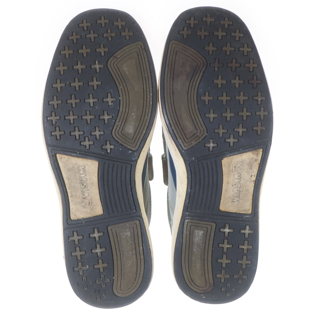 VISVIM(ヴィスヴィム) 01AW TWONBLY 初期 トゥオンブリー スウェードレザーローカットスニーカー スリッポン ライトブルー V001-03