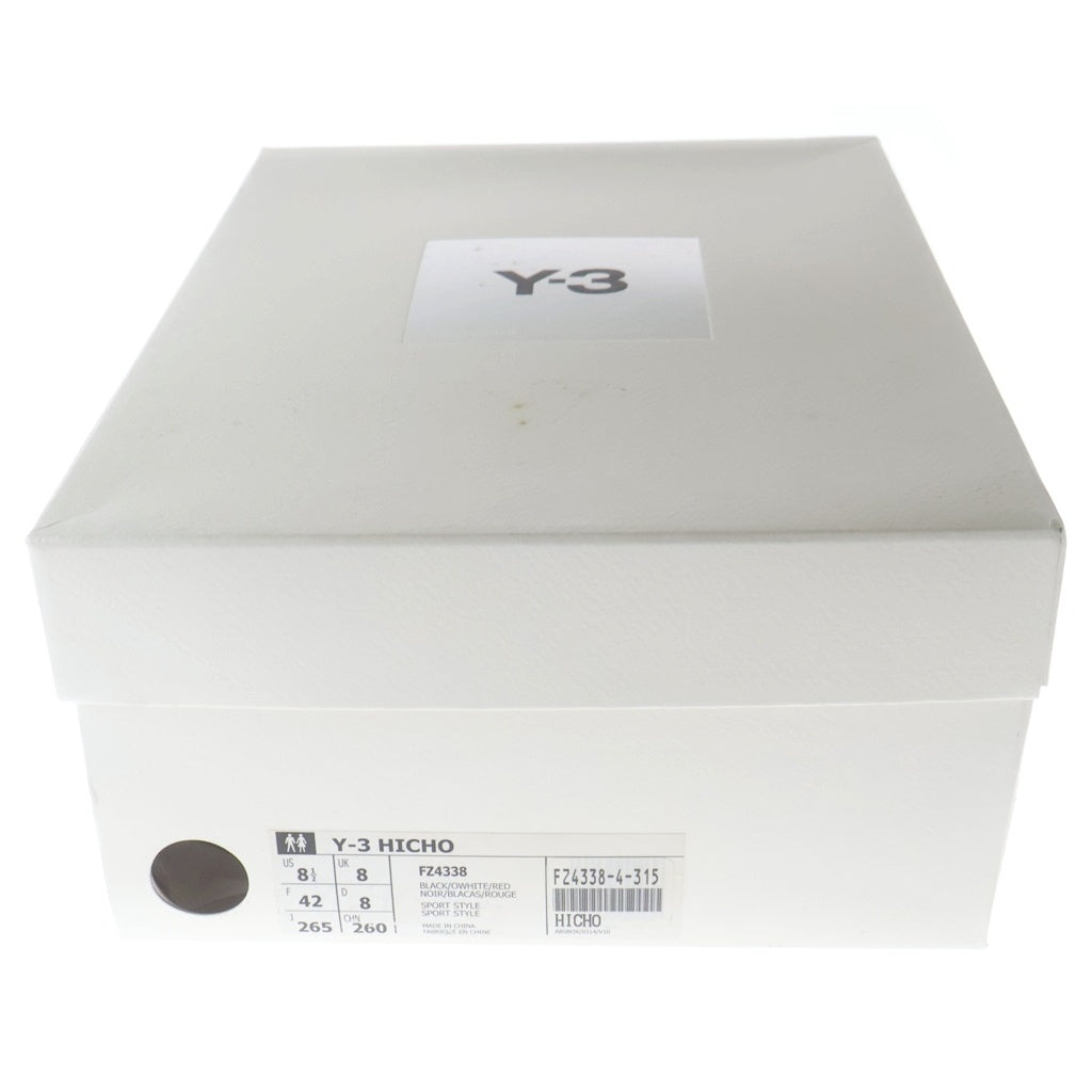 Y-3(ワイスリー) Hicho レザー ローカットスニーカー ブラック US8.5/26.5cm FZ4338