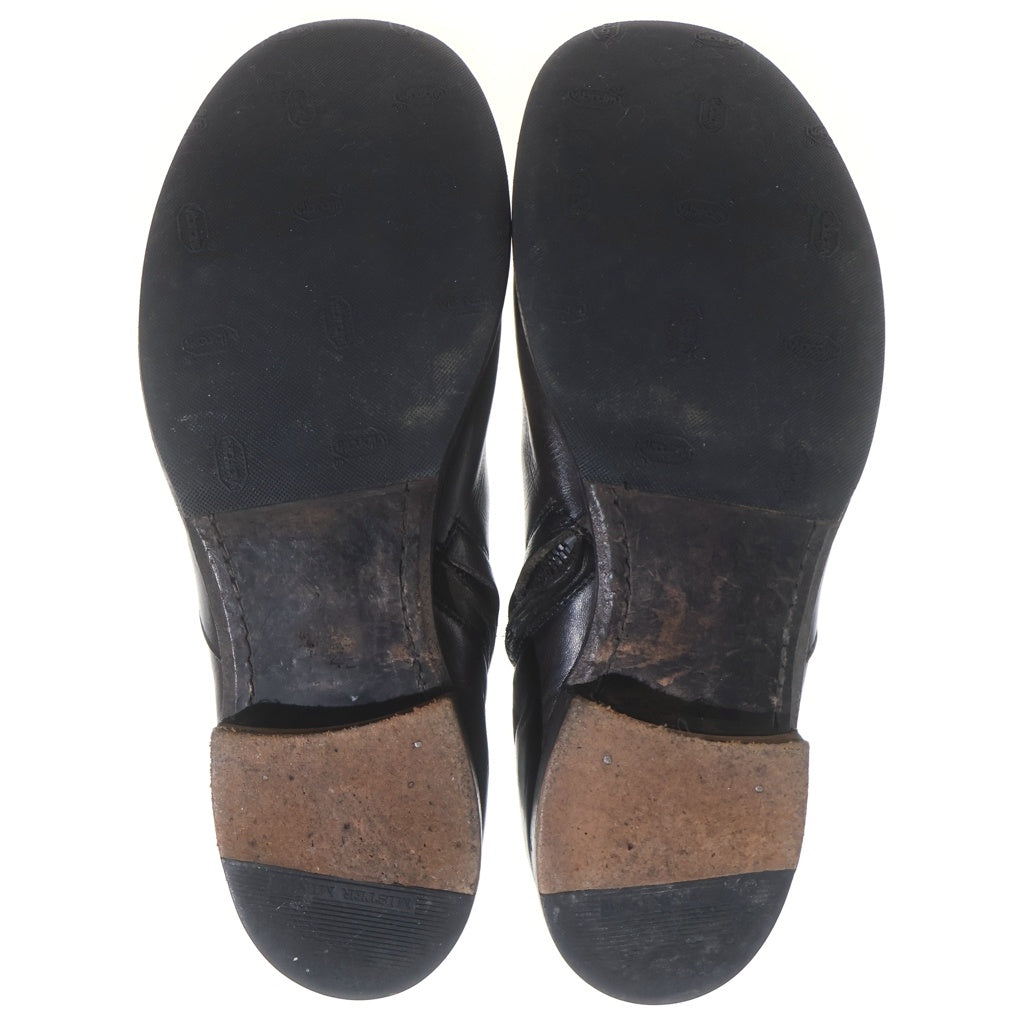 wjk(ダブルジェイケイ) Twist zip up boot 897 ツイスト サイドジップアップ レザー ロングブーツ ブラウン