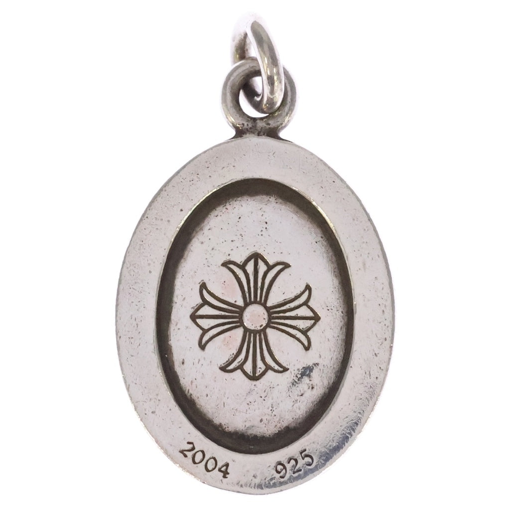 CHROME HEARTS(クロムハーツ) ANGEL MEDAL OVAL オーバルエンジェルメダル ペンダントトップ シルバー BCA207