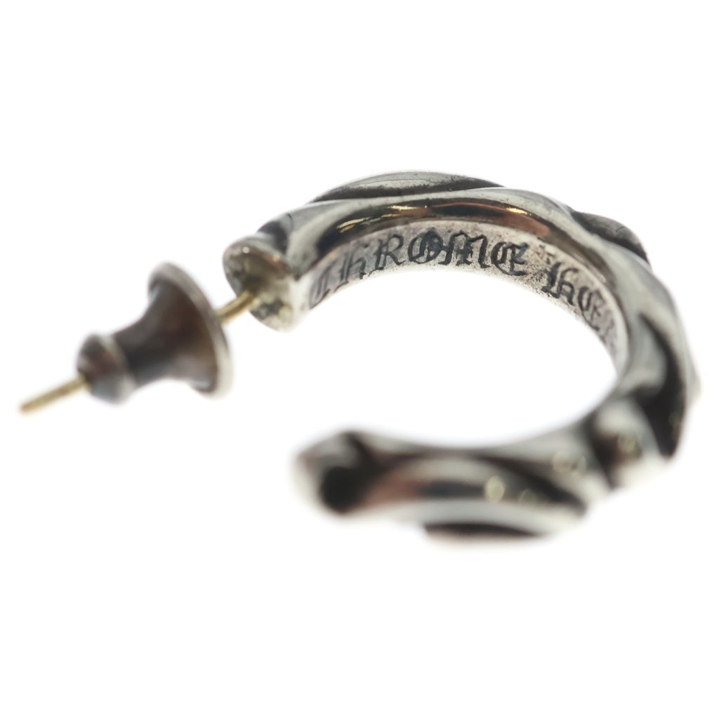 CHROME HEARTS(クロムハーツ) HOOP SCROOL スクロール フープピアス シルバー BCA102