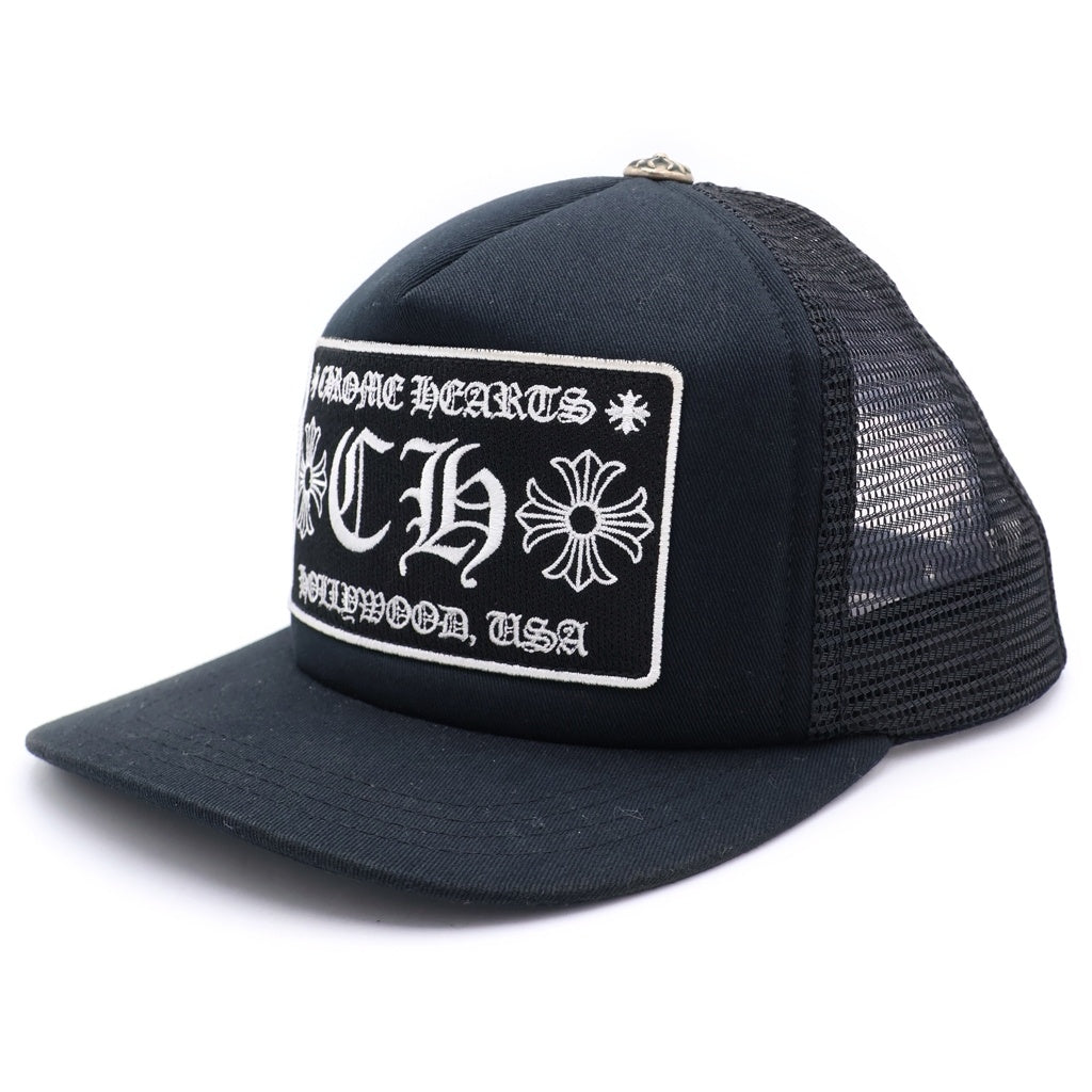CHROME HEARTS(クロムハーツ) TRUCKER CAP CHパッチ メッシュ トラッカーキャップ 帽子 ブラック