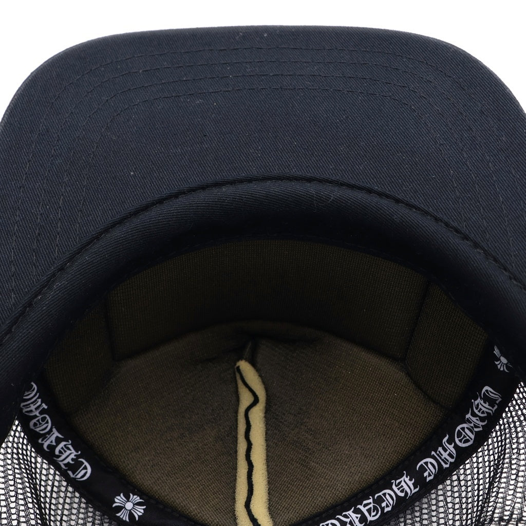 CHROME HEARTS(クロムハーツ) TRUCKER CAP CHパッチ メッシュ トラッカーキャップ 帽子 ブラック