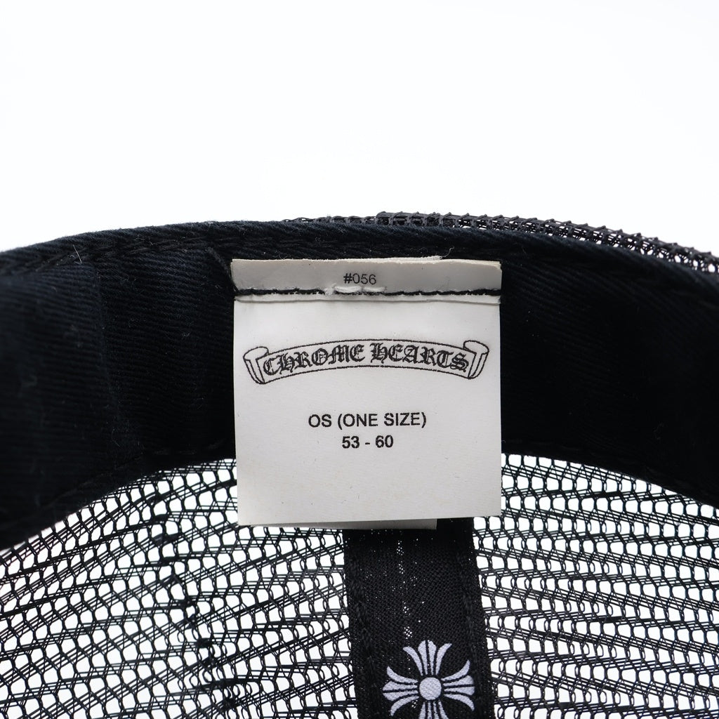 CHROME HEARTS(クロムハーツ) TRUCKER CAP CHパッチ メッシュ トラッカーキャップ 帽子 ブラック