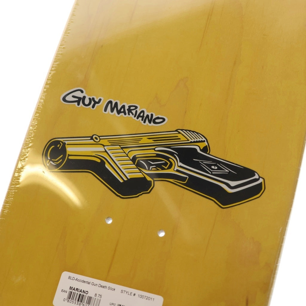 NO BRAND(ノーブランド) BLIND ブラインド Marc McKee Guy Mariano Accidental Gun Death Slick Skateboard Deck マーク・マッキー ガイ・マリアーノ スリック スケートボードデッキ