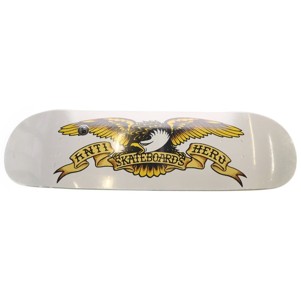 NO BRAND(ノーブランド) ANTIHERO アンタイヒーロー Classic Eagle Skateboards Deck クラシックイーグル スケートボード デッキ ホワイト