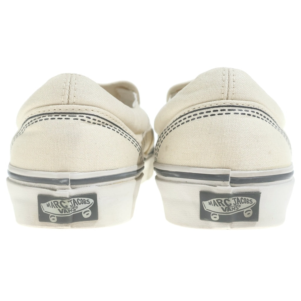 VANS(ヴァンズ) ×Marc Jacobs Old Skool Slip-On's オールド スクール スリッポン スケッチ デザイン ローカットスニーカー ホワイト US10/28cm