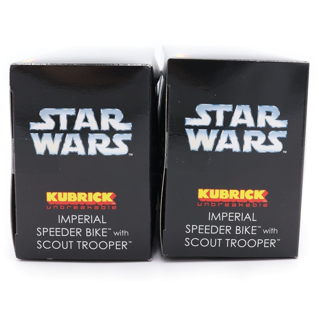 MEDICOM TOY(メディコムトイ) KUBRICK STAR WARS キューブリック スピーダー バイク スカウトトルーパー 二個セット フィギュア 人形 マルチ