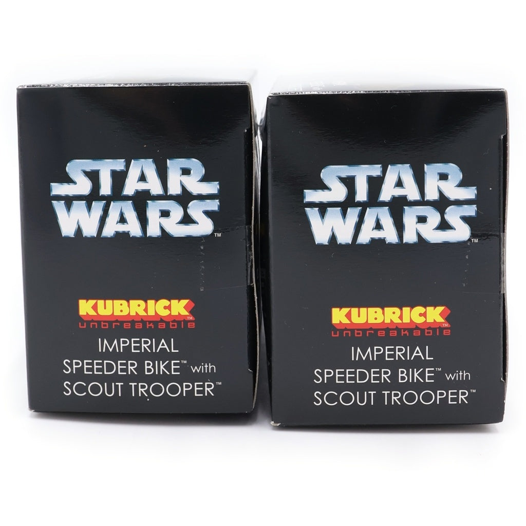 MEDICOM TOY(メディコムトイ) KUBRICK STAR WARS キューブリック スピーダー バイク スカウトトルーパー 二個セット フィギュア 人形 マルチ