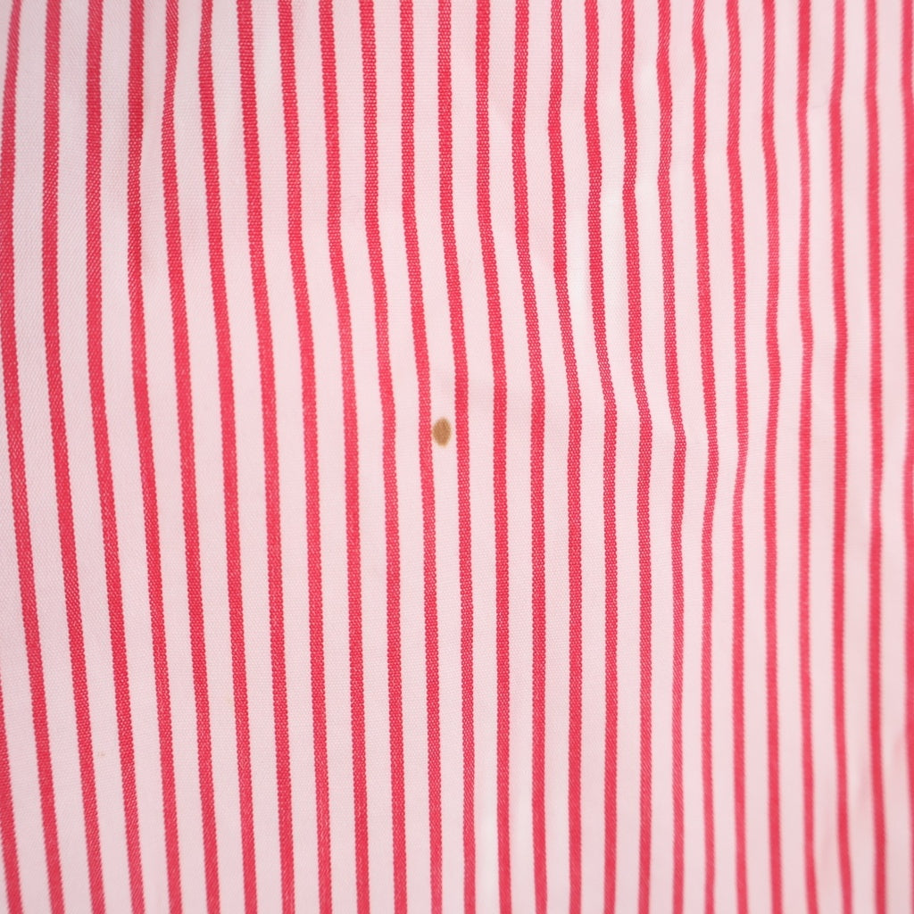 COMME des GARCONS HOMME PLUS(コムデギャルソンオムプリュス) ストライプ ポケット 長袖シャツ レッド PB-040220