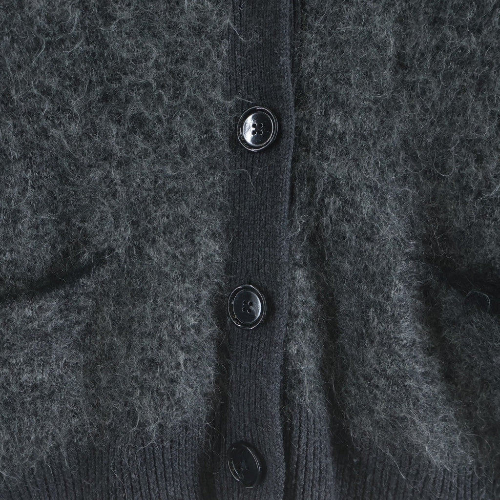 Acne Studios(アクネ ストゥディオズ) 21AW 4B リブニット メランジ カーディガン グレー A60183
