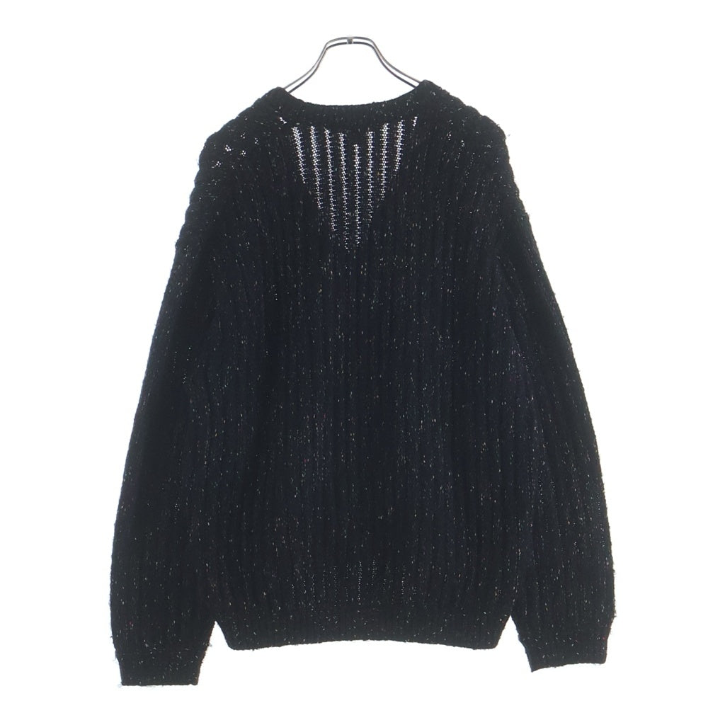 SUPREME(シュプリーム) 24SS Confetti Cardigan コンフェッティ ツイード ボタン カーディガン ブラック
