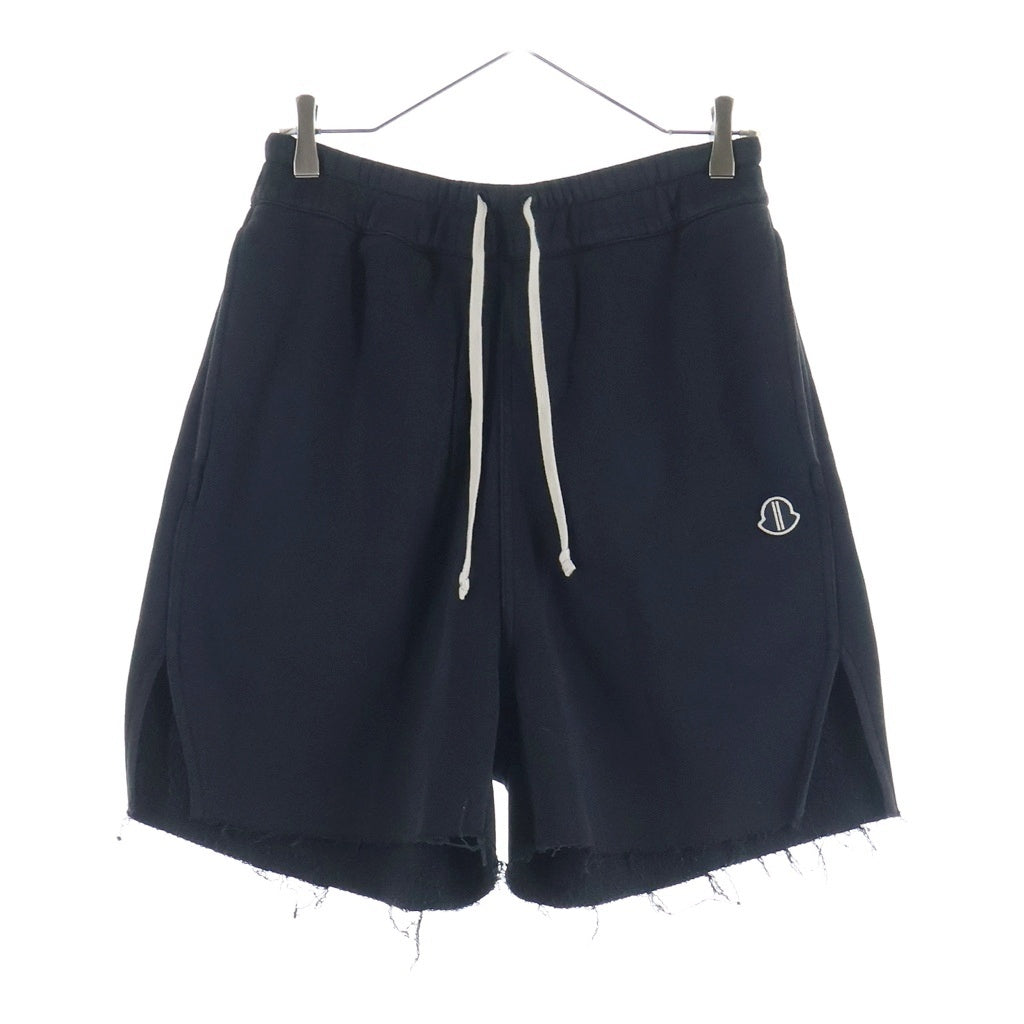 MONCLER(モンクレール) 23AW ×Rick Owens リックオウエンス カットオフ ショーツ ハーフパンツ ブラック I209N8H00001