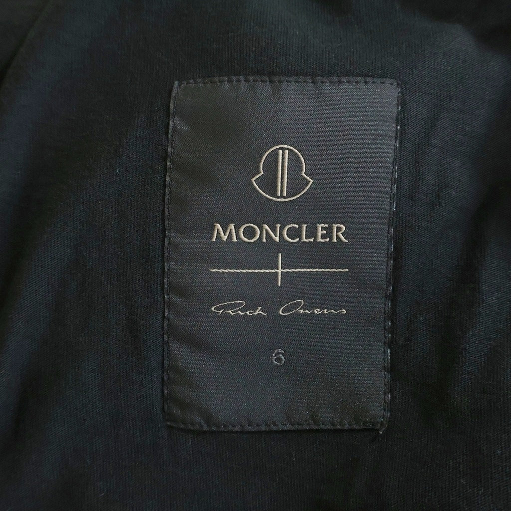 MONCLER(モンクレール) 23AW ×Rick Owens リックオウエンス カットオフ ショーツ ハーフパンツ ブラック I209N8H00001