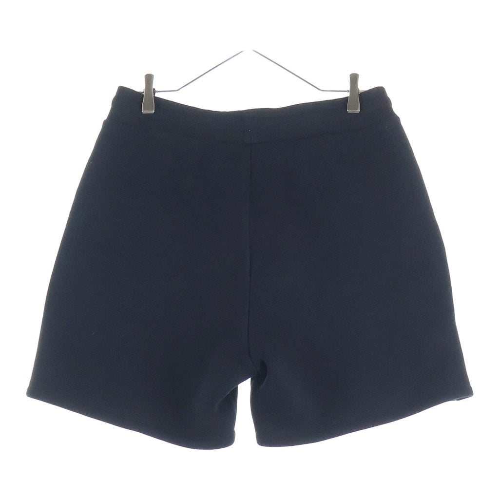 AMI Alexandre Mattiussi(アミアレクサンドルマテュッシ) テックロゴ コットン ヘビーショーツ ハーフパンツ ブラック USO325 749