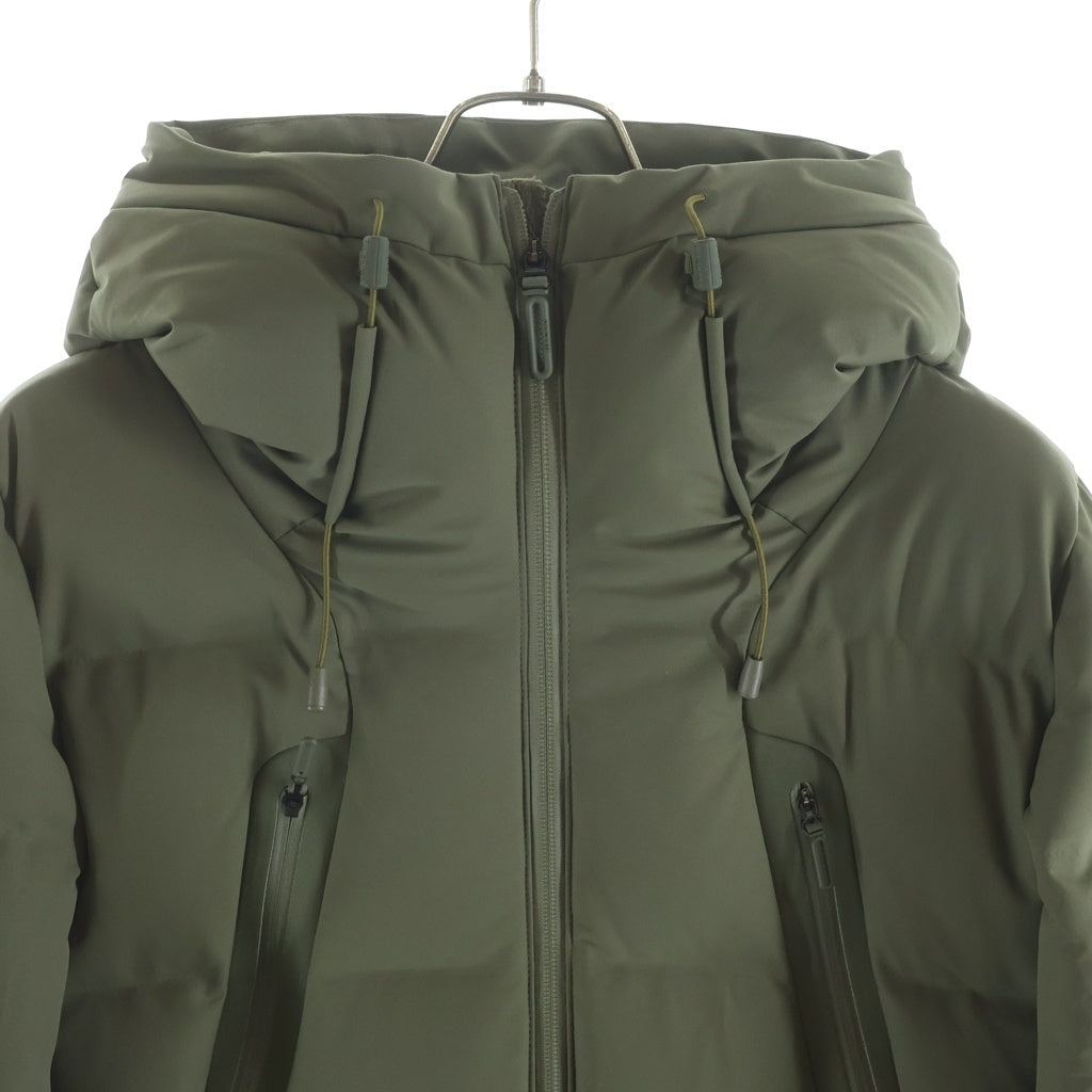 DESCENTE(デサント) 21AW ALLTERRAIN MIZUSAWA DOWN 水沢ダウン オルテライン マウンテニア ダウンジャケット フーディ カーキ DAMSGK30U