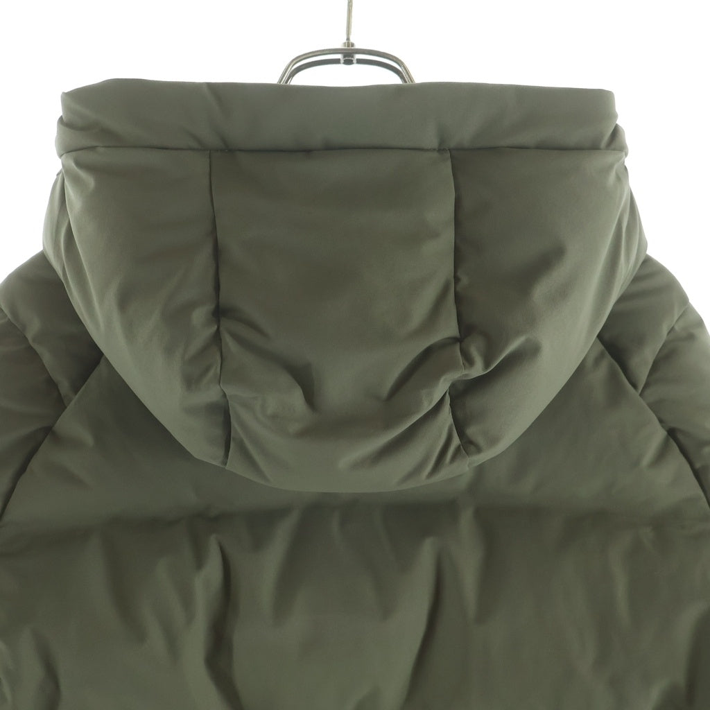 DESCENTE(デサント) 21AW ALLTERRAIN MIZUSAWA DOWN 水沢ダウン オルテライン マウンテニア ダウンジャケット フーディ カーキ DAMSGK30U