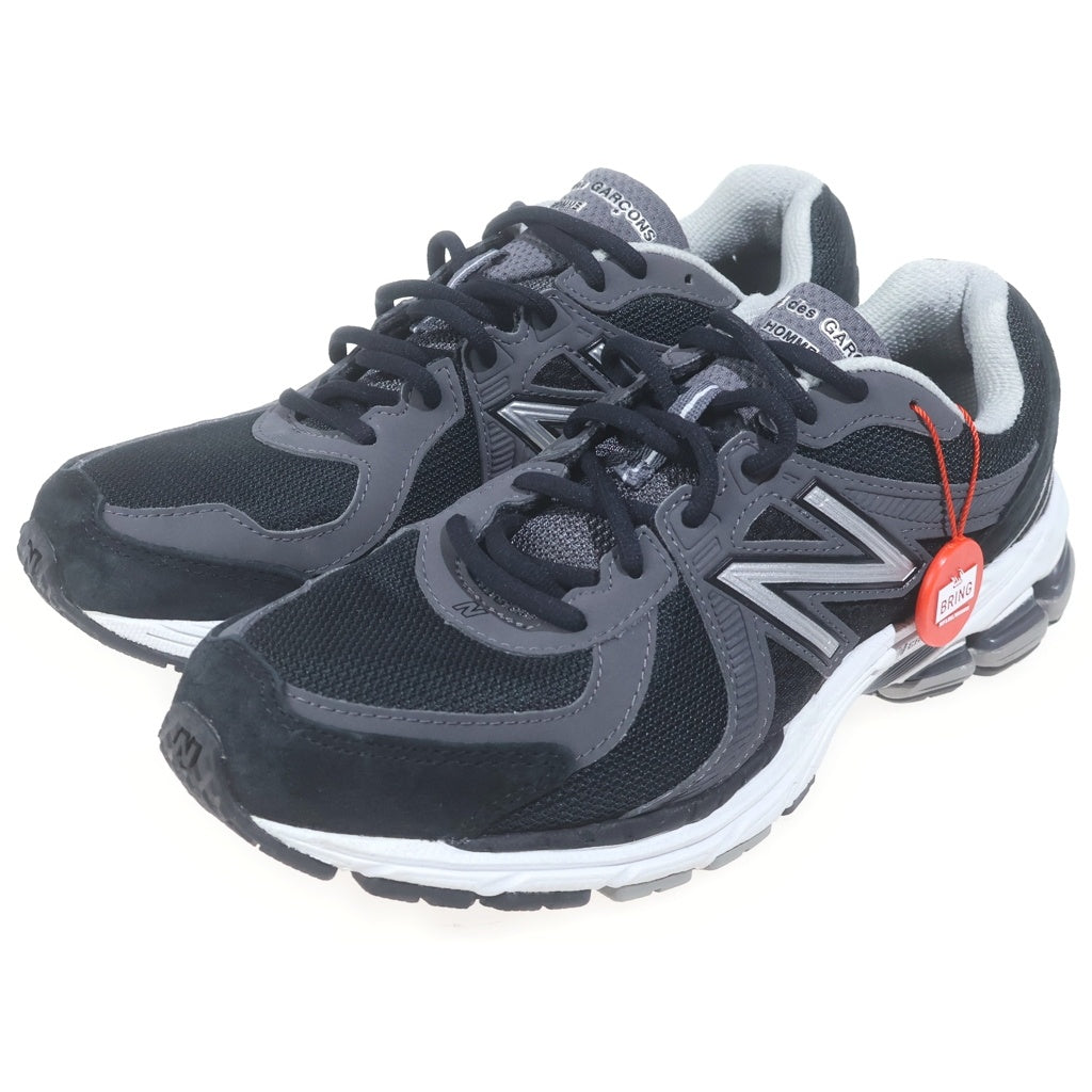 COMME des GARCONS(コムデギャルソン) ×NEW BALANCE 860V2 ニューバランス ローカットスニーカー ブラック US8/26cm ML860JU2