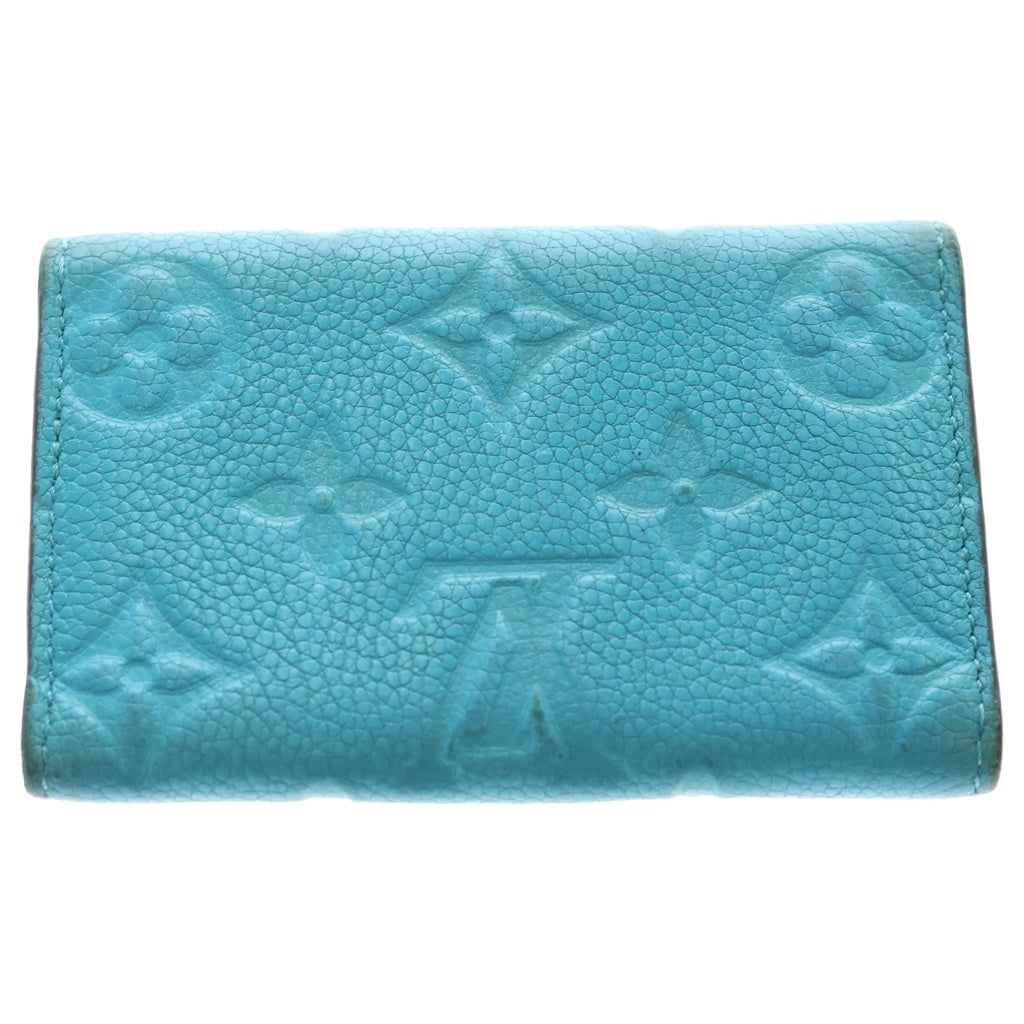 LOUIS VUITTON(ルイヴィトン) モノグラム アンプラント ミュルティクレ6 キーケース ライトブルー M81566 レディース