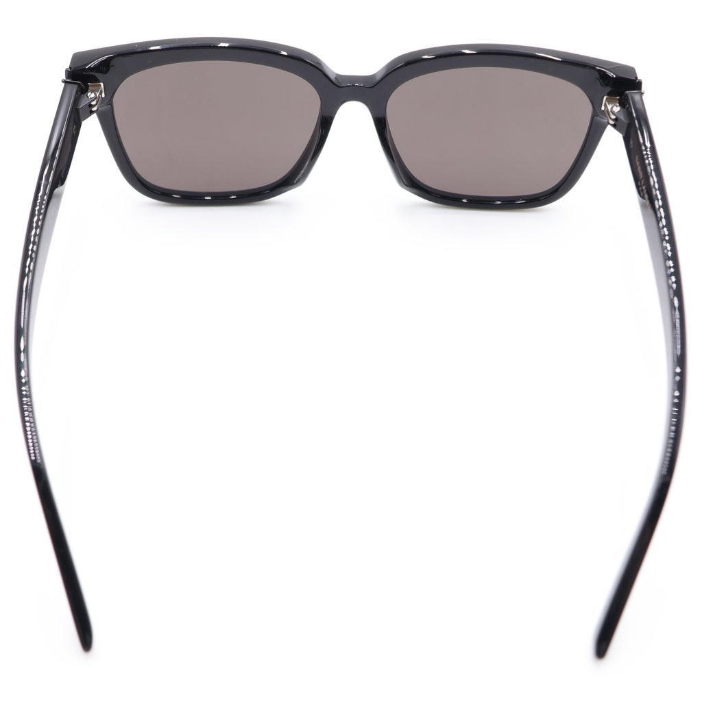 SAINT LAURENT PARIS(サンローランパリ) YSLロゴ スクエアシェイプ サングラス 眼鏡 アイウェア ブラック SL M40/F