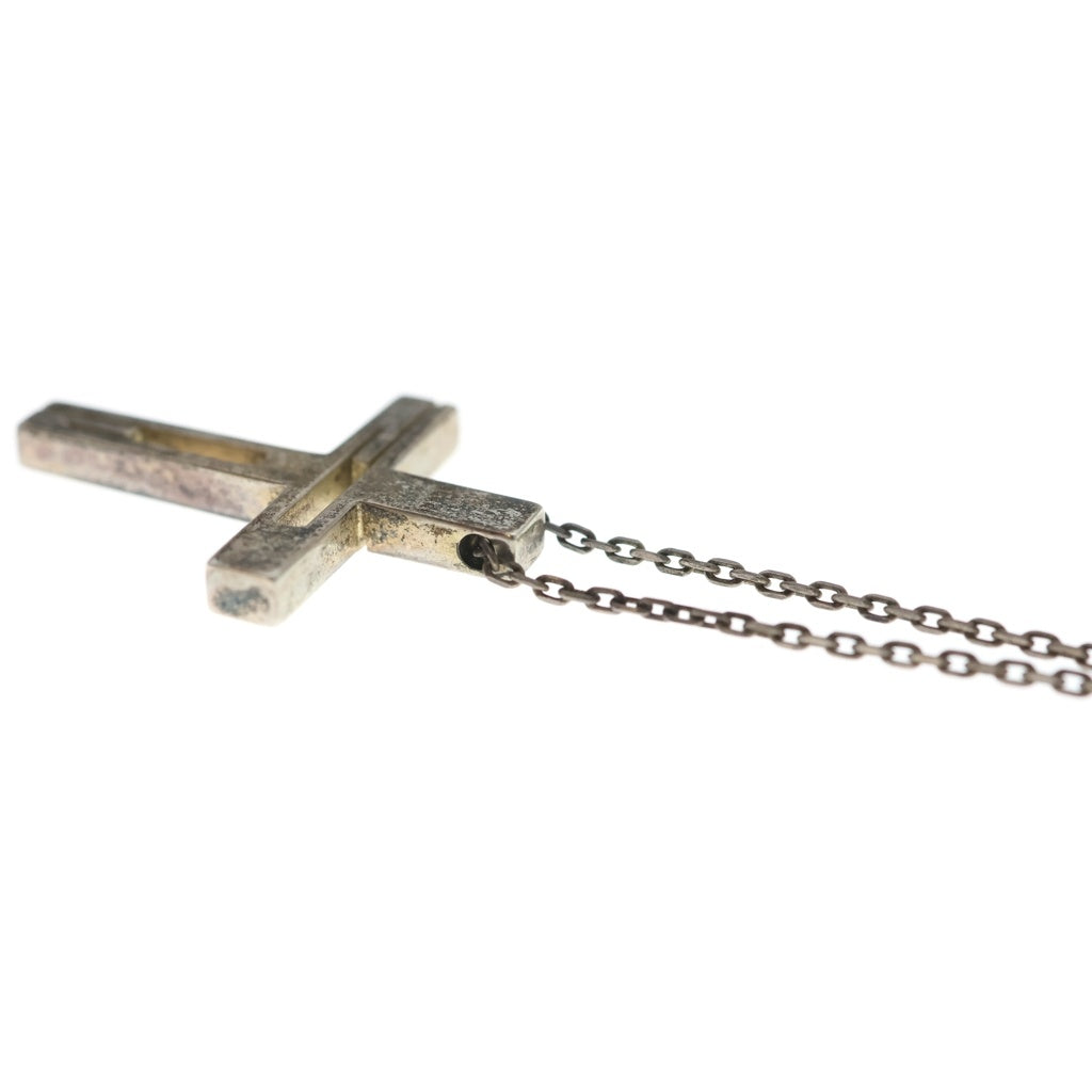 GUCCI(グッチ) G Motif Cross Necklace Gモチーフ クロス ネックレス シルバー レディース