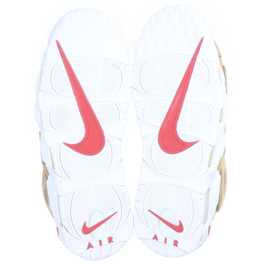 NIKE(ナイキ) 17SS × SUPREME AIR MORE UPTEMPO METALLIC GOLD シュプリーム エアモアアップテンポ ハイカットスニーカー ゴールド US9.5/27.5cm 902290-700