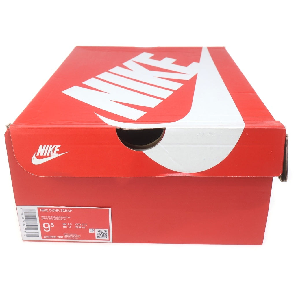 NIKE(ナイキ) DUNK LOW SCRAP ダンク スクラップ ローカットスニーカーマルチ US9.5/27.5cm DB0500-200