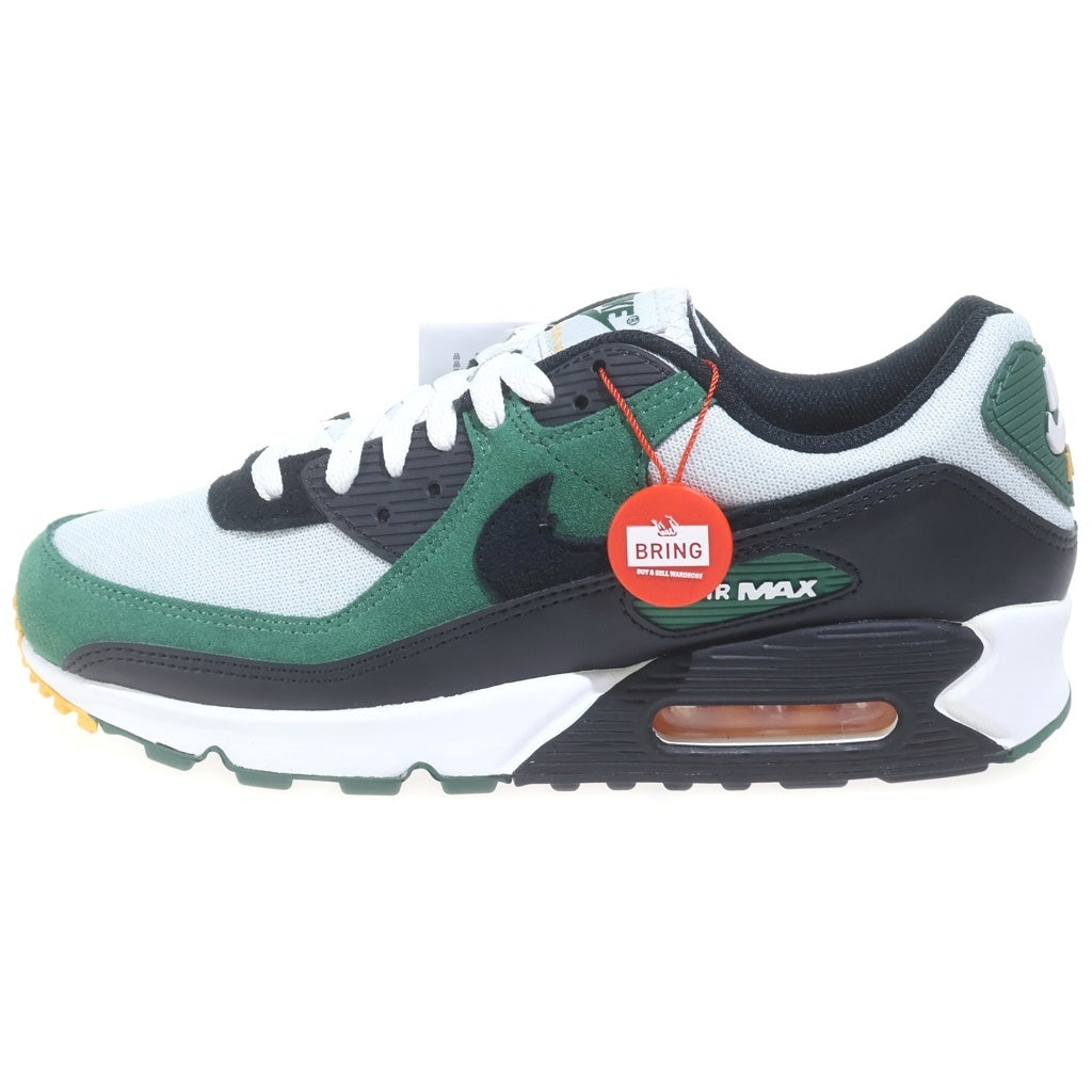 NIKE(ナイキ) AIR MAX 90 Pure Platium エアマックス90 ローカットスニーカー ホワイト/グリーン/ブラック US9.5/27.5cm DM0029-004