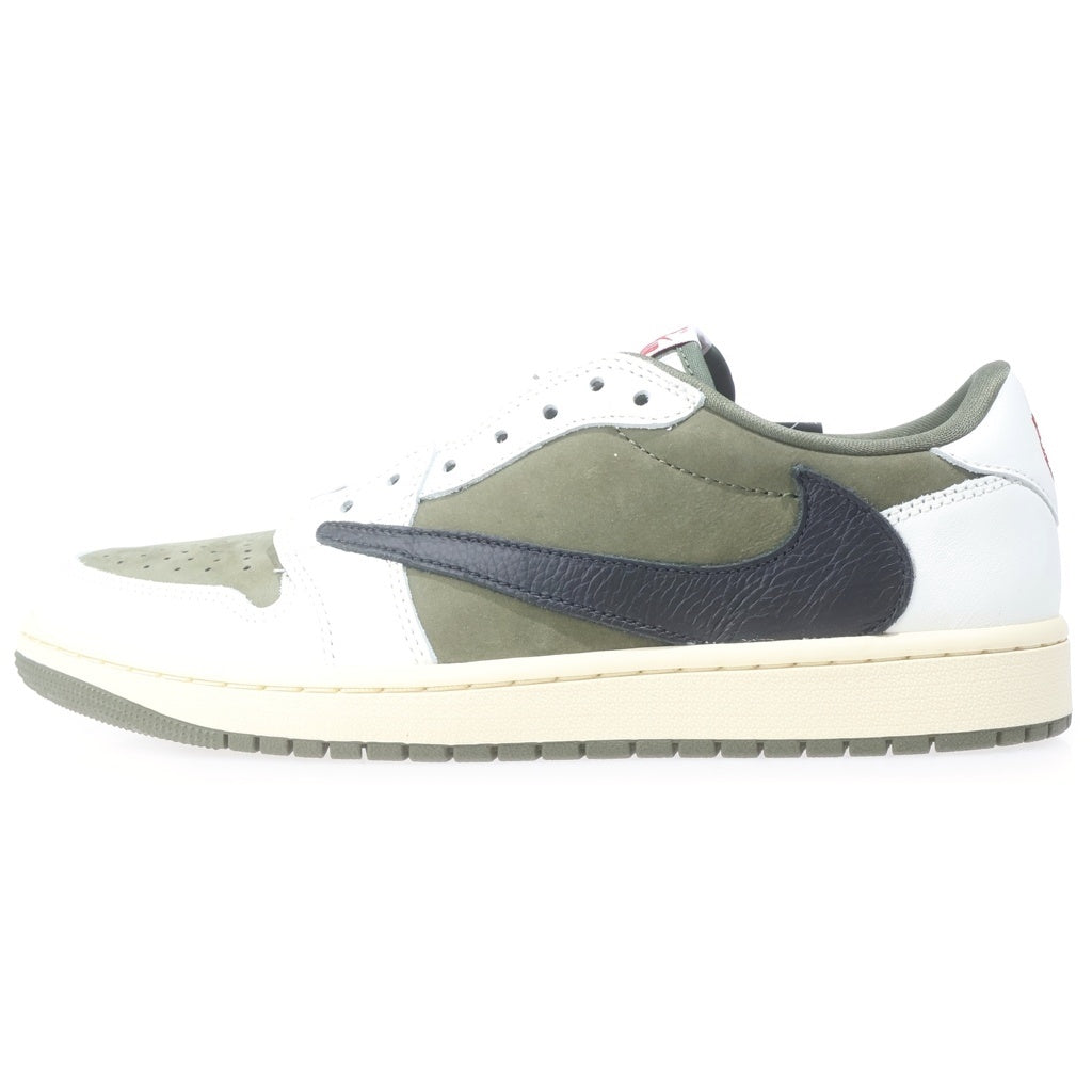 NIKE(ナイキ) ×TRAVIS SCOTT AIR JORDAN 1 LOW OG SP Reverse Olive トラヴィススコット エアジョーダン1 リバースオリーブ ローカットスニーカー US9.5/27.5cm DM7866-200