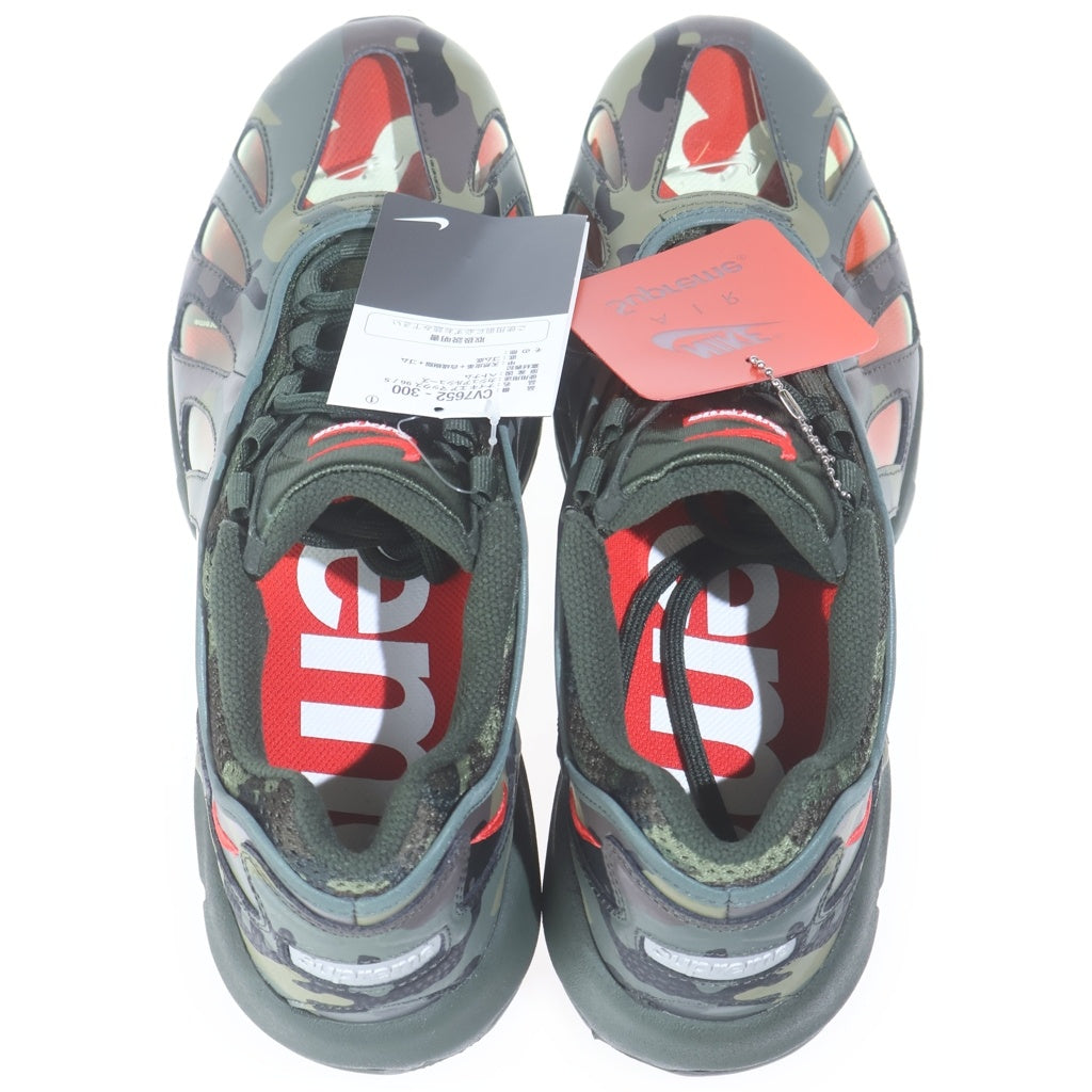 NIKE(ナイキ) 21SS × SUPREME AIR MAX 96 シュプリーム エアマックス 95 ダークアーミーカモ ローカットスニーカー カーキ US9.5/27.5cm CV7652-300