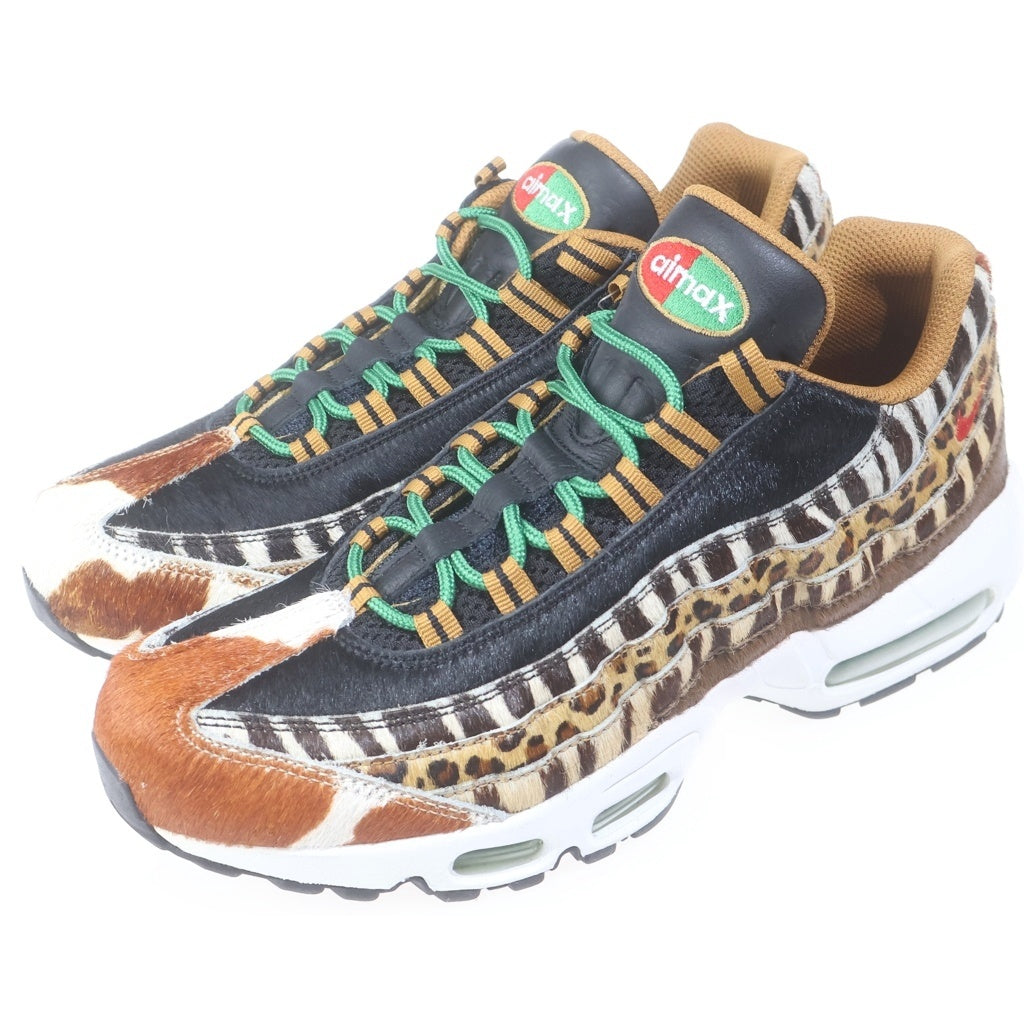 NIKE(ナイキ) ×ATMOS AIR MAX 95 DLX ANIMAL PACK アトモス エアマックス95 DLX アニマルパック ローカットスニーカー マルチ US9.5/27.5cm AQ0929-200