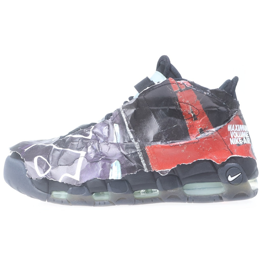 NIKE(ナイキ) AIR MORE UPTEMPO 96 Made You Look エア モア アップテンポ 96 メイドユールック ハイカットスニーカー ブラック US9.5/27.5cm DJ4633-010